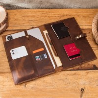 asluxe apple ipad real leather case